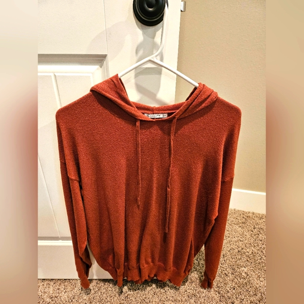Staccato Terracotta Knit Top